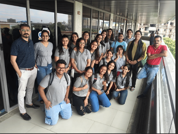 L J Institute of Media and Communications Ahmedabad Visits photo 3